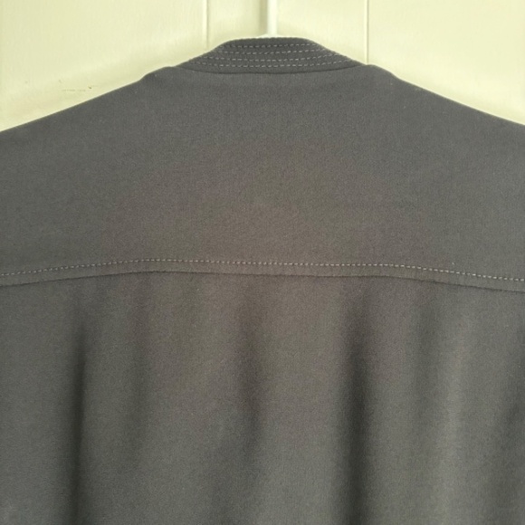 Babaton Aritzia black crop moto asymmetrical zip up blazer jacket size 0 - Picture 13 of 16